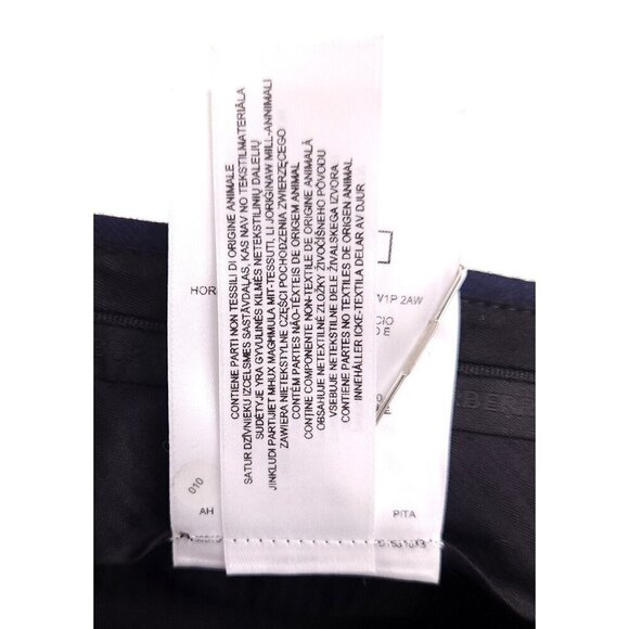 Burberry London Wool Pants Size 50 US M Mens Navy Trousers - Picture 14 of 14